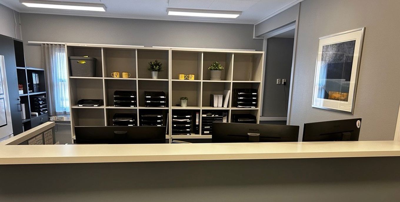 Bilde av resepsjonen