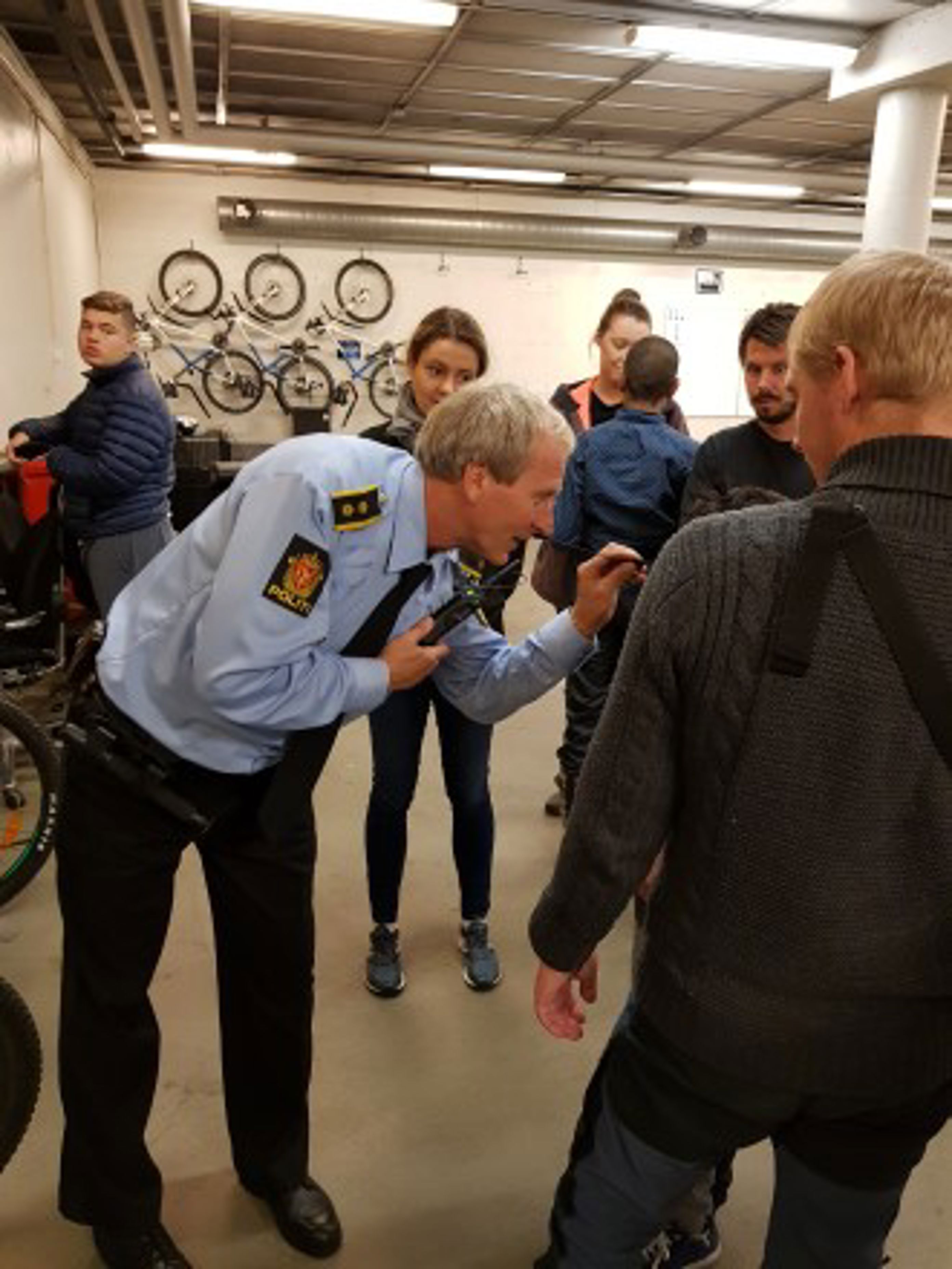 Politimann forteller