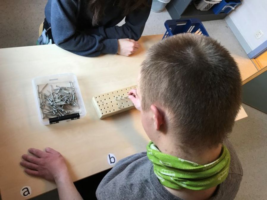 Trening på finmotorikk og skriveretning