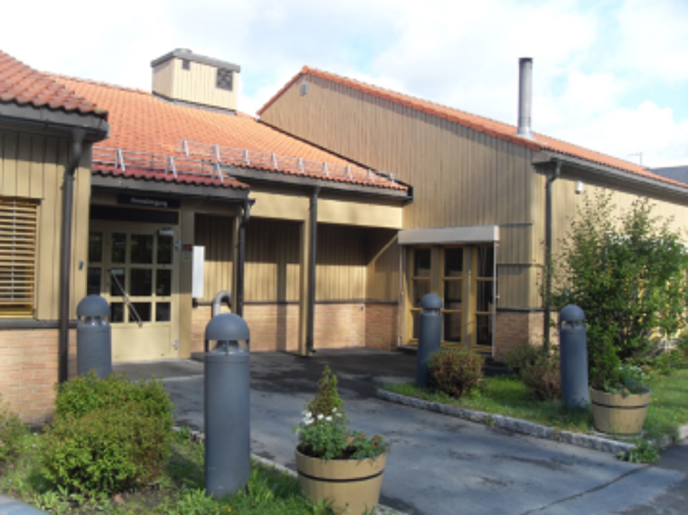 Nordvoll skole hovedinngang