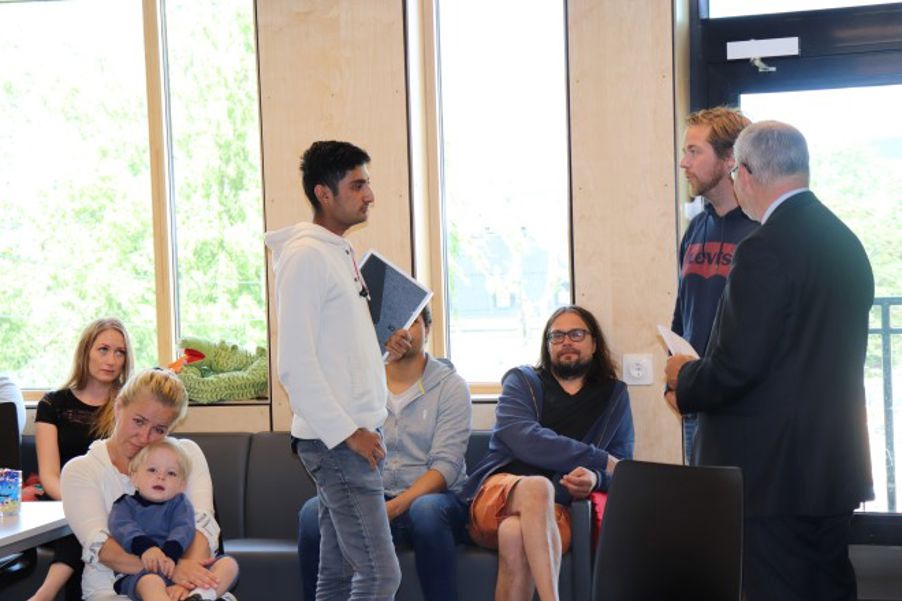 Kjetil takker Ali for fine år